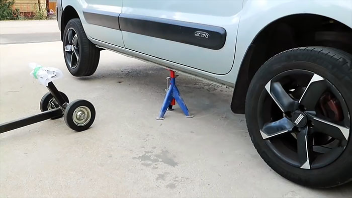 Автомобильный домкрат подъёмник своими руками