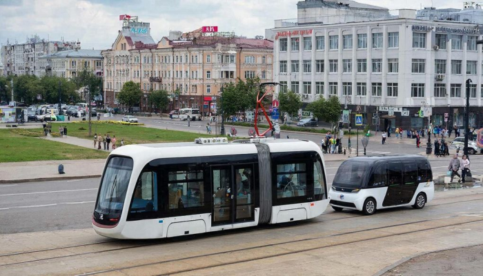 Беспилотные трамваи и такси в Ижевске