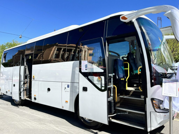Higer привез в Россию два новых туристических автобуса