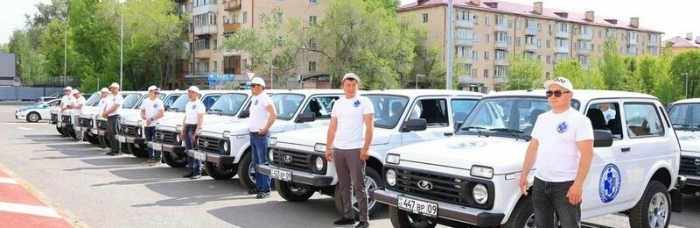 Ветеринарные службы Карагандинской области получили ключи от новых машин