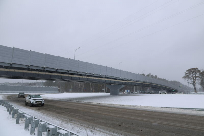 Тоннель открыт. Как выглядит завершенная мегаразвязка на Змеиногорском тракте в Барнауле