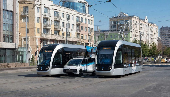 Беспилотные трамваи и такси в Ижевске