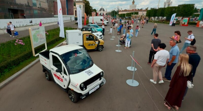 АВТОТОР представил линейку электромобилей на фестивале «ПроДвижение» в Москве