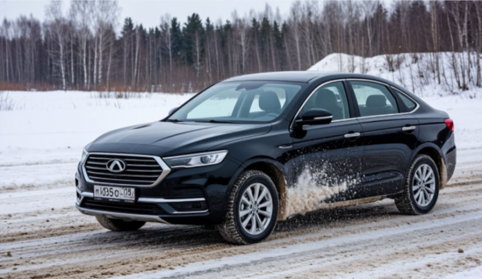 Китайские автомобили провалили зимние испытания в России