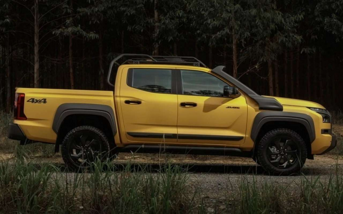 Прочный японский пикап получил шноркель для бродов и полный арсенал внедорожника