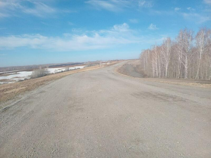 Участок важной дороги в Целинном районе Алтая отремонтировали за 300 миллионов рублей