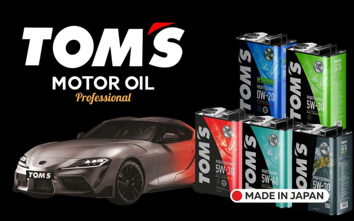 Масло TOM’S: когда «оригинал Toyota» — это ещё не максимум