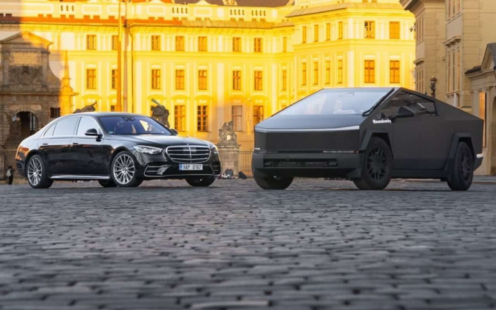 Tesla Cybertruck запрещен в Европе, но там нашли выход (очень странный)