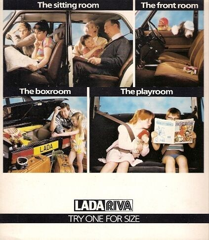 О советских "галошах" в Великобритании на примере автомобилей "Жигули"