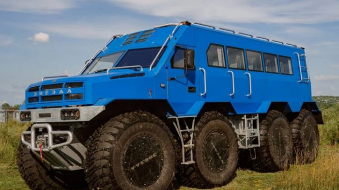 Российский разработчик представил инновационный вездеход-амфибию