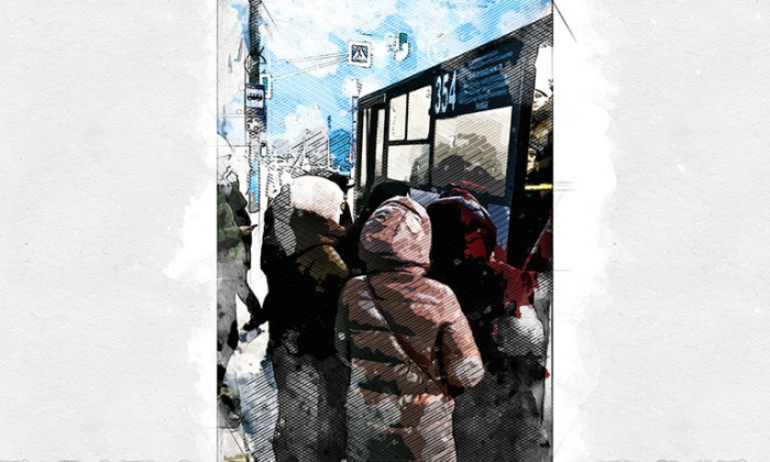 Город Орёл на морозе погружается в транспортный коллапс