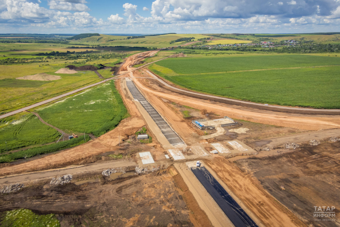 За два года в Татарстане построили и реконструировали 200 км федеральных дорог