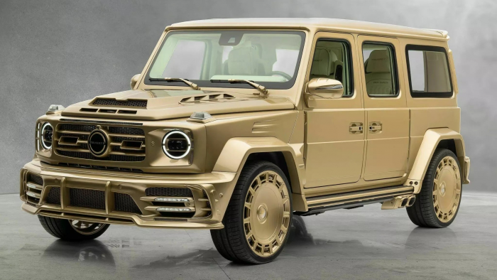 Mansory представила «золотой» Mercedes-AMG G 63