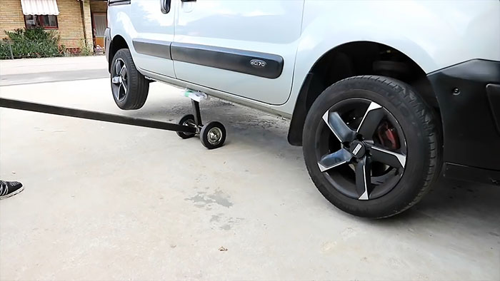 Автомобильный домкрат подъёмник своими руками