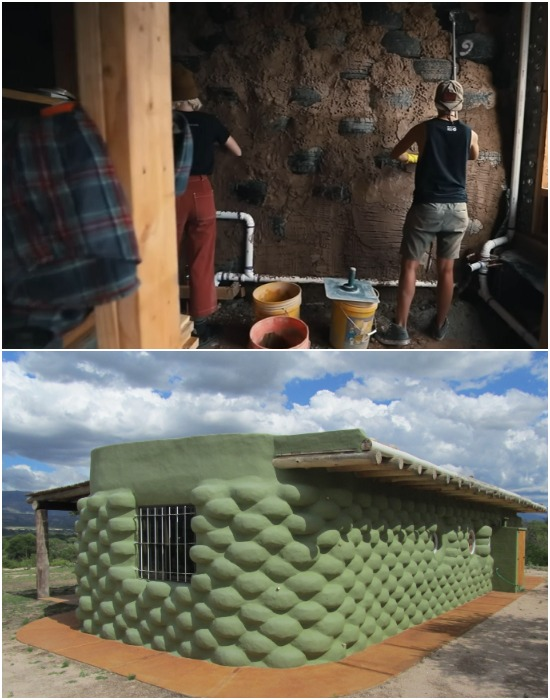 Не лебеди на клумбах, а целые дома: как строят из жилища из резиновых покрышек