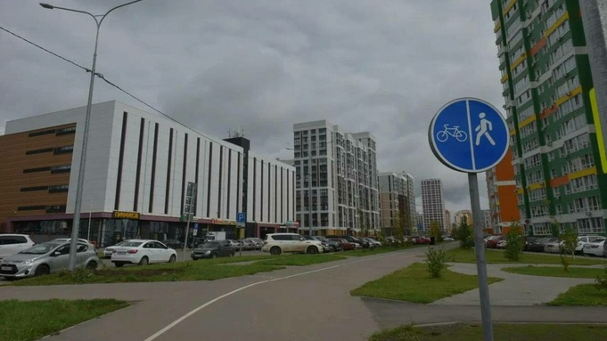 В Барнауле открыли движение по новой дороге на улице Багряной