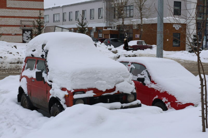 Снежное забвение. Фото барнаульских автомобилей, ставших частью зимнего пейзажа