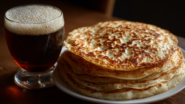 Газировка вместо молока: необычные рецепты теста для блинов на Масленицу