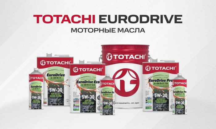 Японское масло Totachi EuroDrive: три решения для европейских двигателей