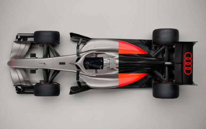 Audi представила раскраску своего болида Ф-1