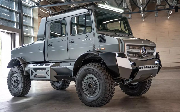 Грузовик тоже может быть роскошным. Unimog — мечта дальнобойщика