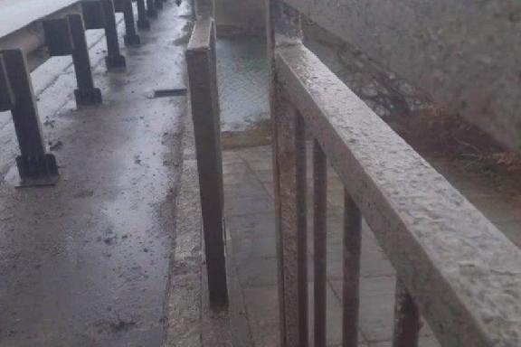 Комиссия обследовала мост в Кирсановском округе, закрытый из-за смещения пролета