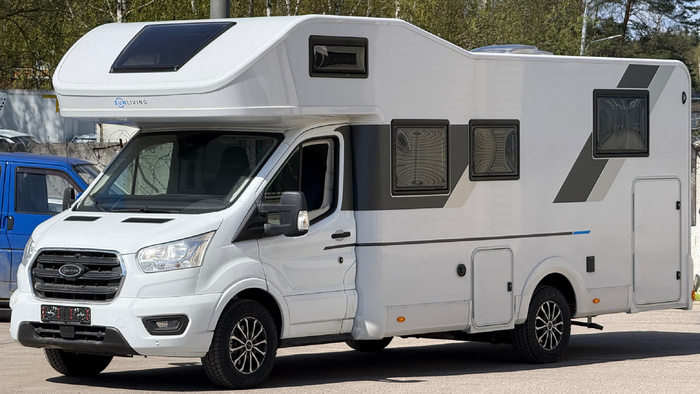 Заглянул в автодом эконом-класса из Европы на новом Ford Transit. Описание, фото, цена