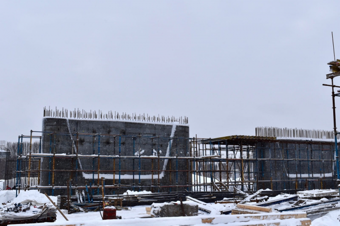 Строители моста через Оку под Рязанью завершили монтаж пролетного строения путепровода на левом берегу