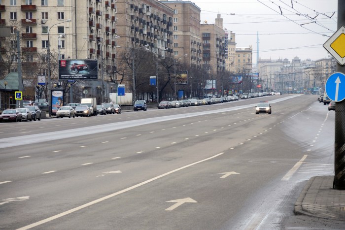 В ближайшие три недели в Москве будут перекрываться десятки улиц в преддверии парада Победы