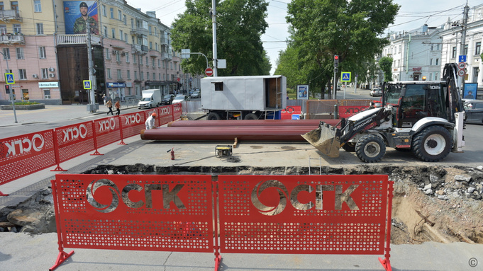 В Барнауле ограничат движение транспорта на проспекте Ленина из-за ремонта теплосети