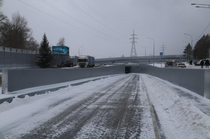 Тоннель открыт. Как выглядит завершенная мегаразвязка на Змеиногорском тракте в Барнауле