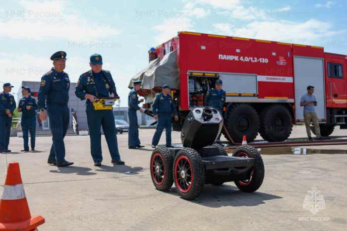 Мастерство и инновации: конкурс операторов робототехнических комплексов пожаротушения прошёл в рамках салона «Комплексная безопасность»