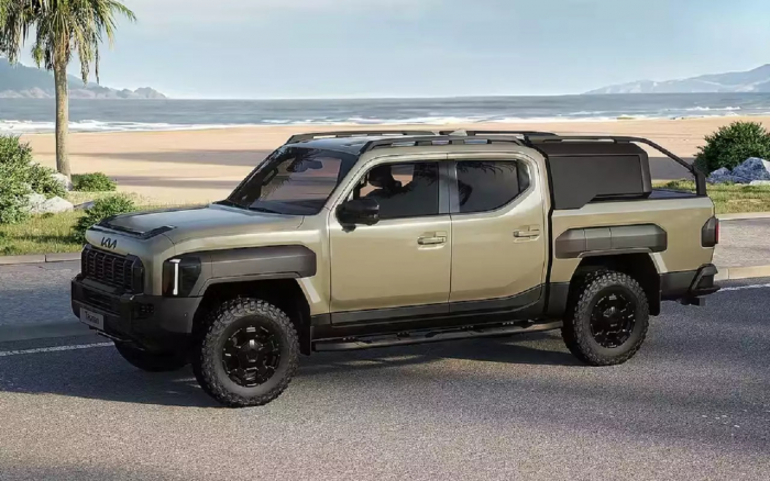 Kia представила военную версию нового Tasman. Первые подробности