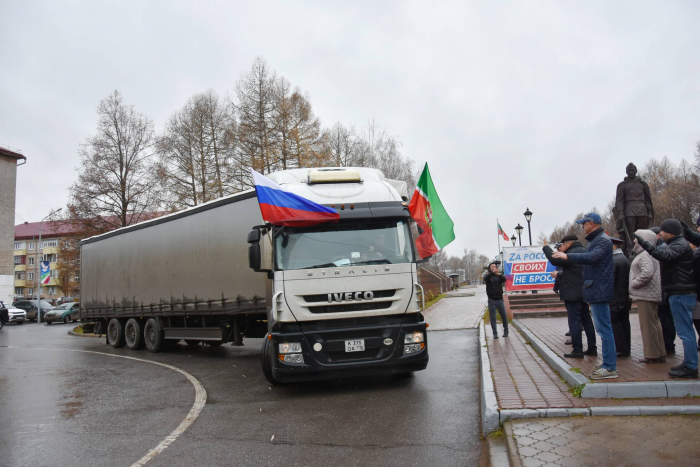 Очередная партия поддержки: из Заинска отправили 20 тонн помощи для госпиталей и военных