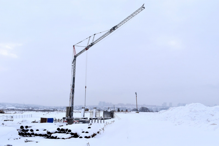 Строители моста через Оку под Рязанью завершили монтаж пролетного строения путепровода на левом берегу