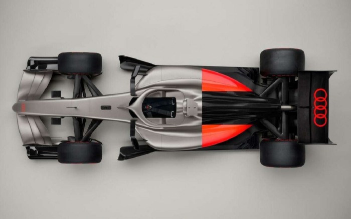 Audi представила раскраску своего болида Ф-1