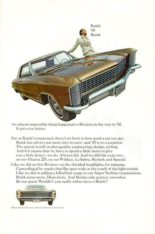 Buick Riviera: описание модели, история создания, характеристики и фото