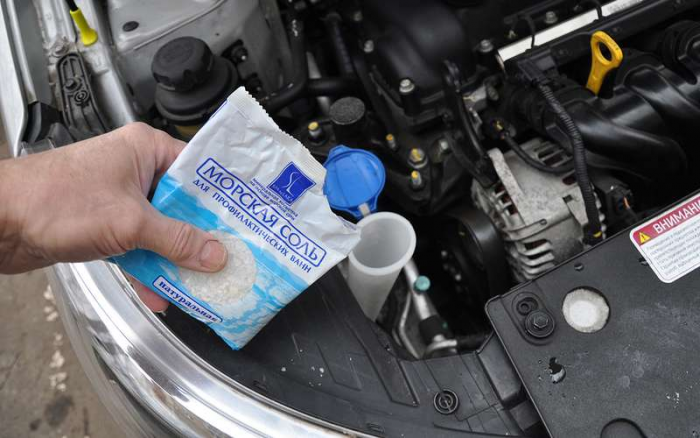 Как растопить лед в бачке омывателя автомобиля