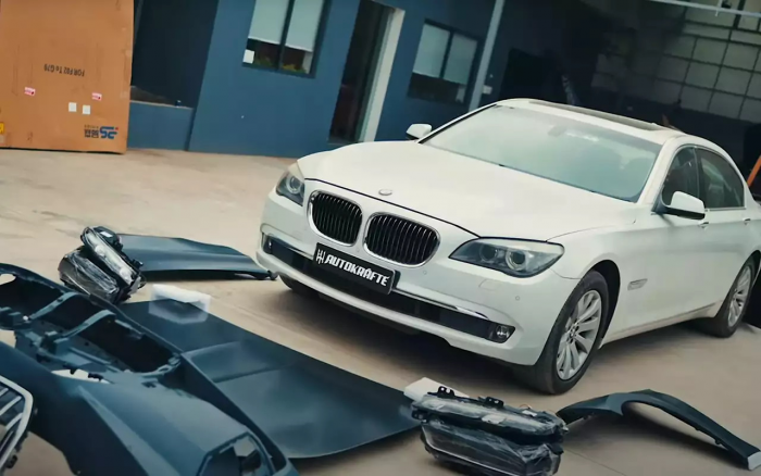 Посмотрите на перевоплощение старой BMW в самый последний кузов от индийских мастеров