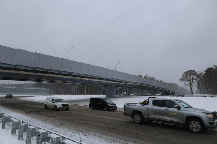 Тоннель открыт. Как выглядит завершенная мегаразвязка на Змеиногорском тракте в Барнауле