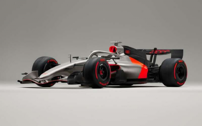 Audi представила раскраску своего болида Ф-1