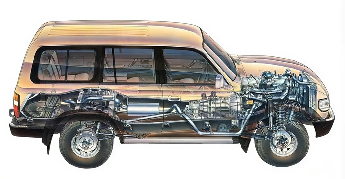 Toyota Land Cruiser FJ80 - Комфортабельный наследник