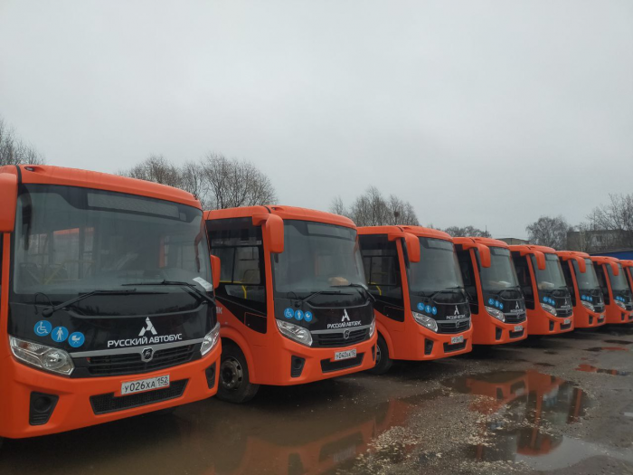 В Нижний Новгород поступили еще 50 новых автобусов