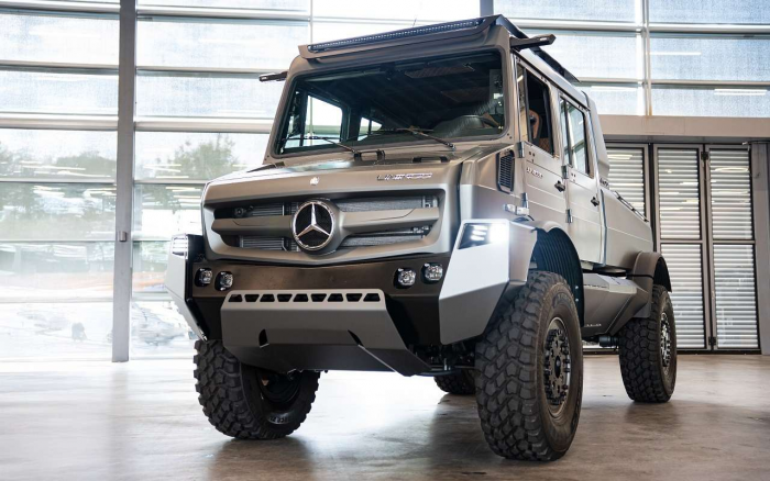 Грузовик тоже может быть роскошным. Unimog — мечта дальнобойщика