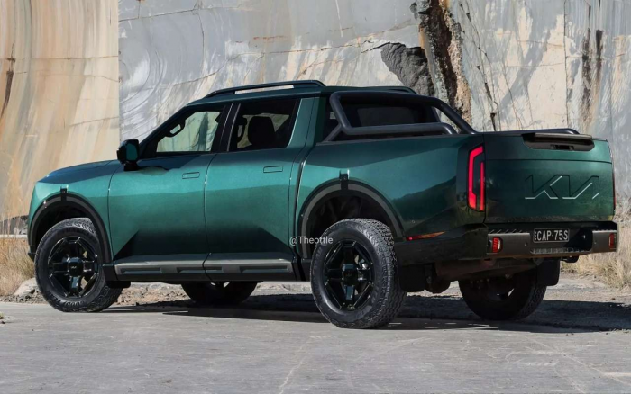 Kia заменит электрический пикап на гибридный Telluride