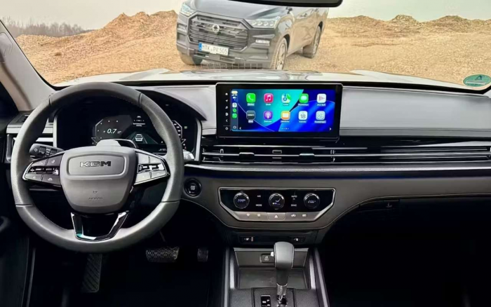 Обновленный SsangYong (теперь  KGM) представил новый пикап. Есть и дизельная версия