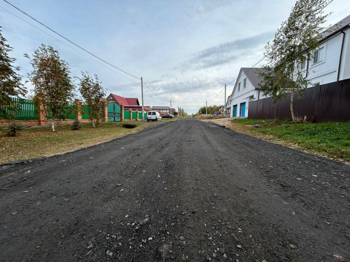 В Верхнеуслонском районе нашли решение, как усовершенствовать дороги в селах – видео