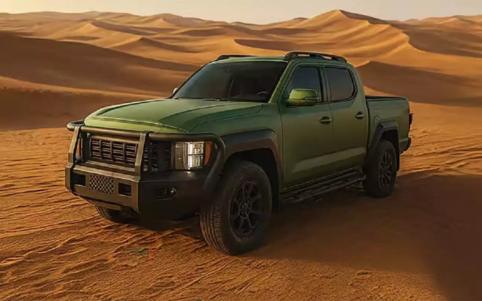 Kia представила военную версию нового Tasman. Первые подробности