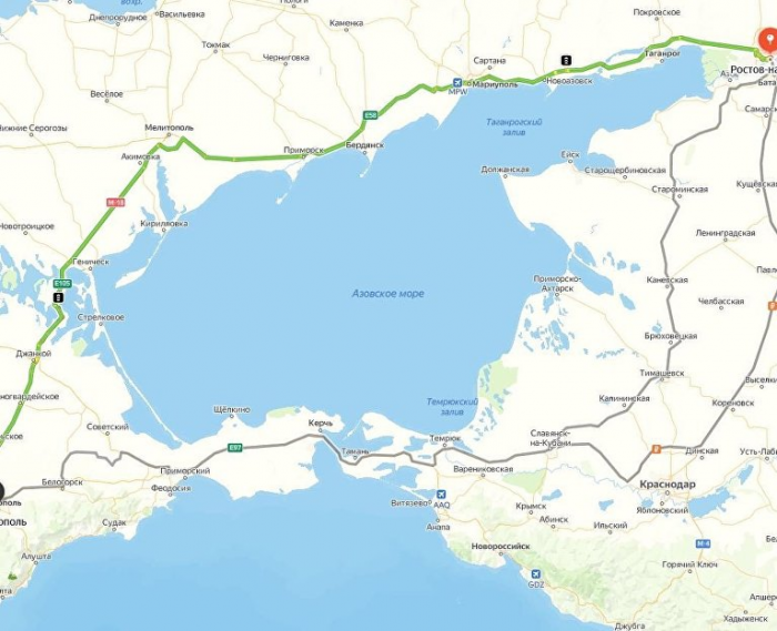 Памятка автомобилистам: как проехать сухопутный маршрут в Крым