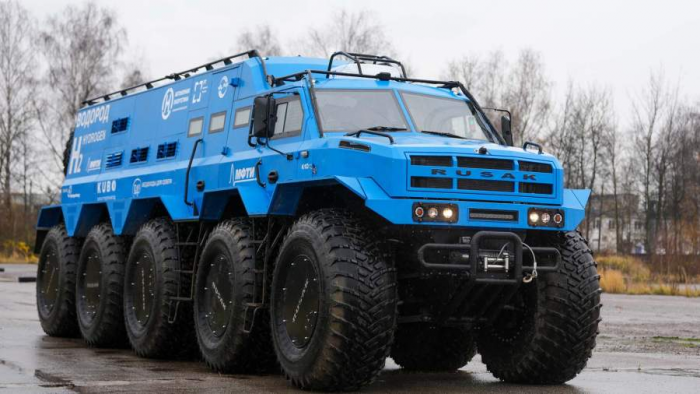 Ходим паром: в России испытали первый вездеход на водородном топливе